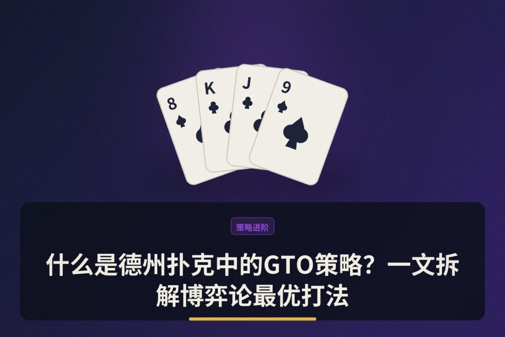什么是德州扑克中的GTO策略 - 什么是德州扑克中的GTO策略?一文拆解博弈论最优打法